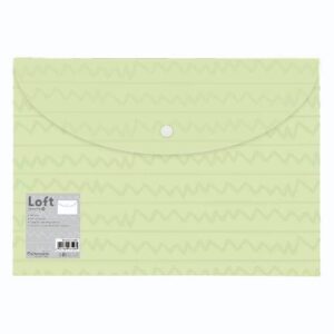 Kuverta s dugmetom PP A4, Foldermate Loft 31697 zelena