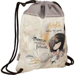 Ruksak vrećasti Anekke Memories SS25 33x45x2,5cm 246400-EC