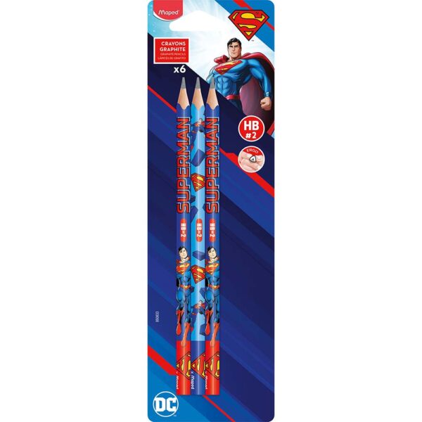 Olovka grafitna Maped Superman HB 6/1