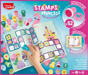 Set dječjih žigova Maped Creativ, motivi princeza 52/1