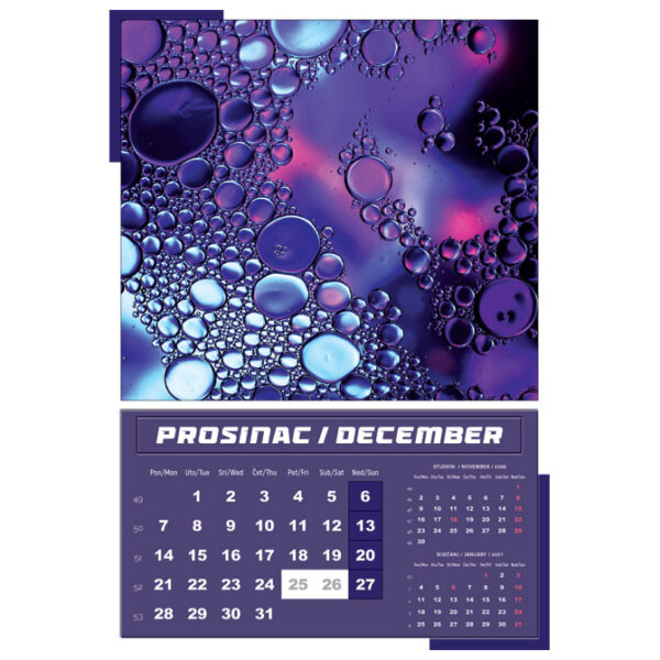 Kalendar "Igre prirode 2026" 13 listova, spirala - Slika 5
