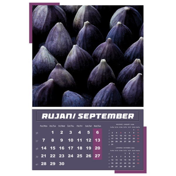 Kalendar "Igre prirode 2026" 13 listova, spirala - Slika 13