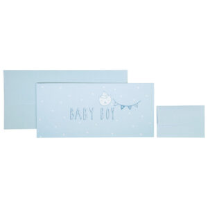 Čestitka 11x23 cm Baby boy Stewo 5615 41 blister!!