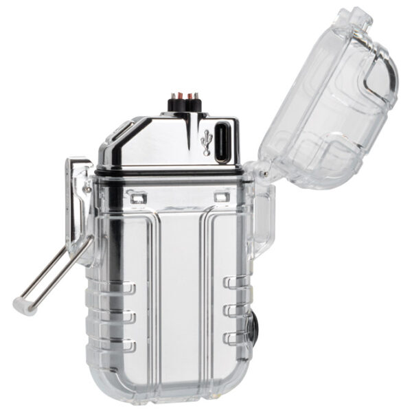 Upaljač elektronski Schwarzwolf Calbuco punjiv na USB H6800300AJ3 - Slika 4