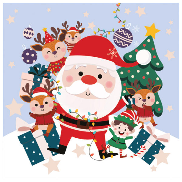 Puzzle 49 kom u okviru Christmas "Santa" Interdruk - Slika 2