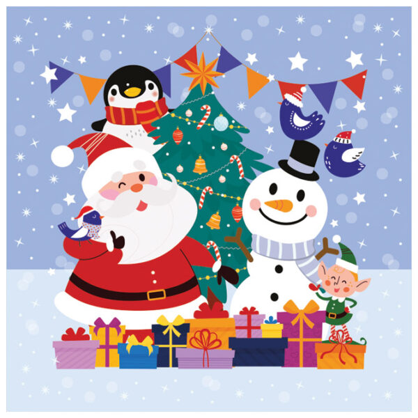 Puzzle 49 kom u okviru Christmas "Tree" Interdruk - Slika 2