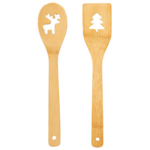 Set kuhača bambus Makito 20110 pk2 božićni motivi