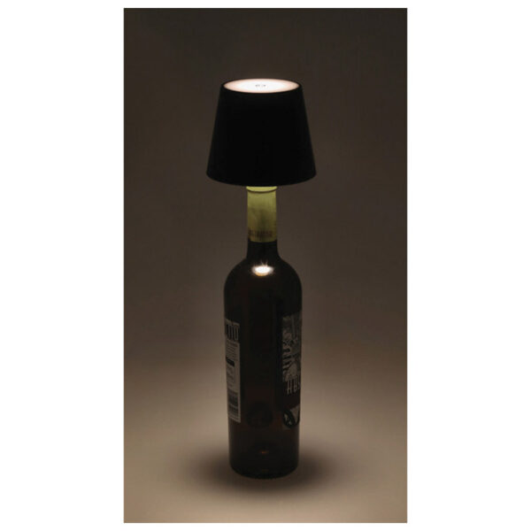 Lampa čep za boce led Makito 21391 crna - Slika 5
