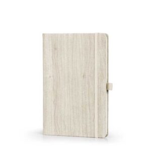 Notes A5 Woody s gumicom, krem