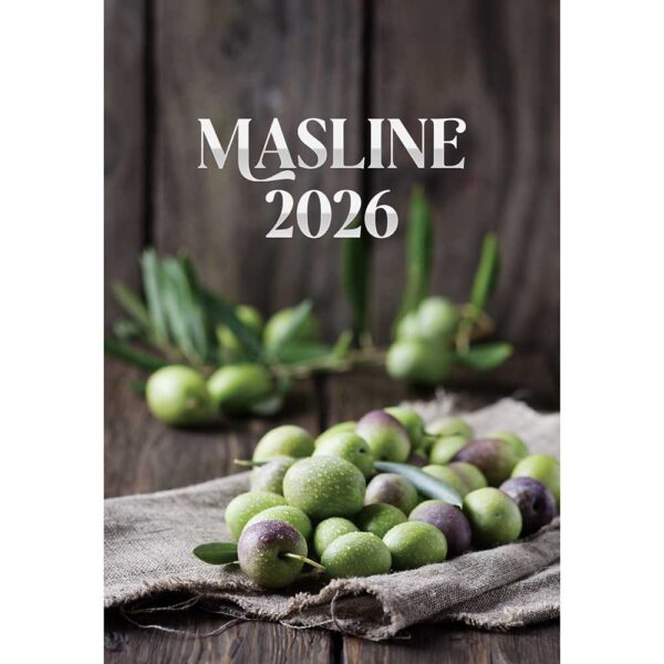 Kalendar zidni Masline 2026.