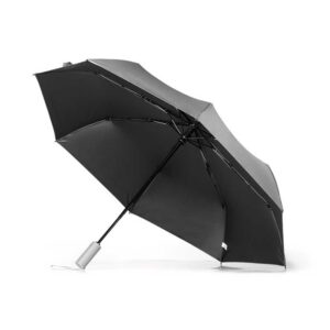 Kišobran Allegro, automatski, sklopivi, sivi