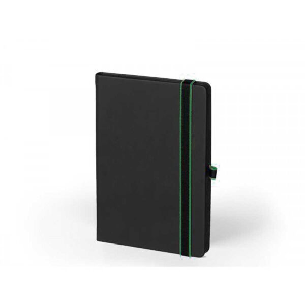 Notes A5 Stanley black, zeleni