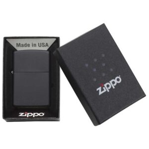 Upaljač metalni mat Zippo 218, crni