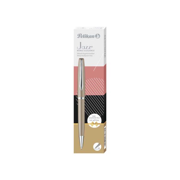 Olovka kemijska Pelikan, Jazz Noble Elegance, sivo smeđa, u poklon kutiji
