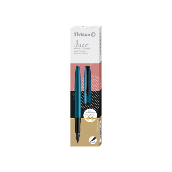 Nalivpero Pelikan, Jazz Noble Elegance, plavo, u poklon kutiji