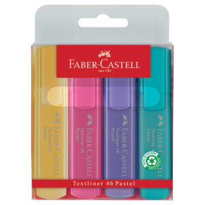 Signir 1-5 mm 46 Pastel pvc etui Faber-Castell 1546/4boje blister!!