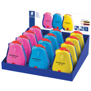 Šiljilo metalno s pvc kutijom Staedtler 511 130-S sortirano!!