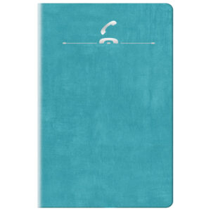 Adresar telefonski  97x147 mm A-Z Wall 367 tirkizno plavi!!