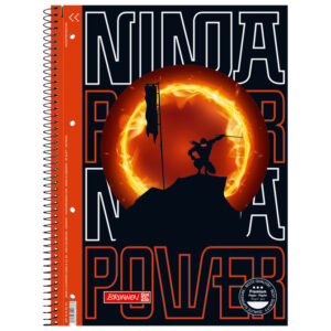 Blok kolegij A4 crte  80L perforacija+4rupe Ninja Brunnen 10-67927 321!!