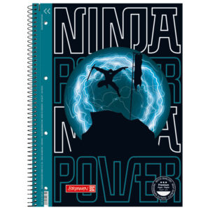 Blok kolegij A4 karo  80L perforacija+4rupe Ninja Brunnen 10-67928 321!!