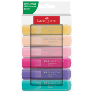 Signir 1-5 mm 46 Pastel kart.kutija Faber Castell 254656/6boja blister!!