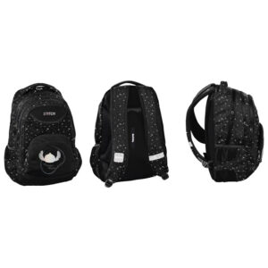 Ruksak školski anatomski Disney Stitch Beuniq DS25II-2708 crni