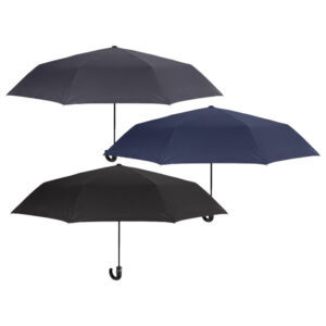 Kišobran automatik (otvaranje+zatvaranje) sklopivi s plastičnom ručkom Golf Technology XXL Perletti 21788 sort