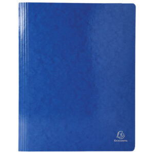 Fascikl mehanika euro prešpan karton A4 355g Exacompta 380807B t.plavi