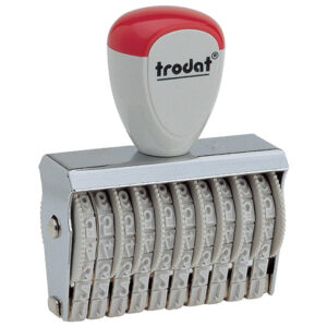 Numerator gumeni  8mjesta H- 4 mm Trodat 1548