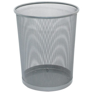 Koš za smeće metalni žica fi-29,5xH-34 cm Fornax crni