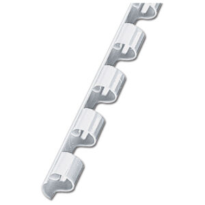 Spirala plastična fi- 6 mm pk100 Fornax bijela