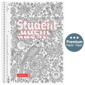 Blok kolegij A4 crte  80L perforacija+4rupe ZENart Parrot Brunnen 10-67427!!