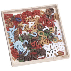 Ukras filc Abeceda 11 mm pk250 Knorr Prandell 21-8001299 sortirano!!