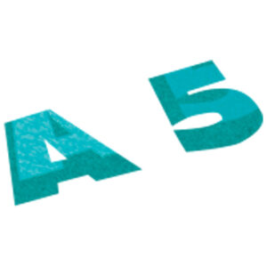 Blok za mapu uložnu 4 rupe A5 crte 50L Blasetti bijeli