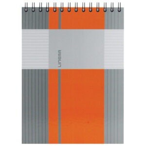 Blok kolegij A6 karo  80L spirala gore mat+lak Linear Marker 4-66