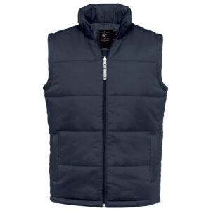 Prsluk zip unisex B&C Bodywarmer/men tamnoplavi M!!