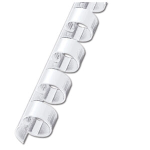 Spirala plastična fi-25 mm pk50 Fellowes 5348204 bijela