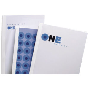 Korice za termo uvez  8 mm 240g glatke A4 pk100 GBC.IB370052 bijele