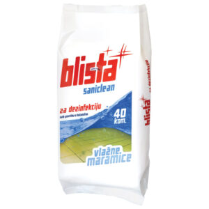 Sredstvo - vlažne maramice za čišćenje i dezinfekciju pk40 Blista Saniclean!!