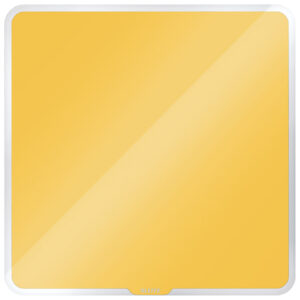Ploča magnetna  45x45 cm staklena Cosy Leitz 70440019 žuta!!
