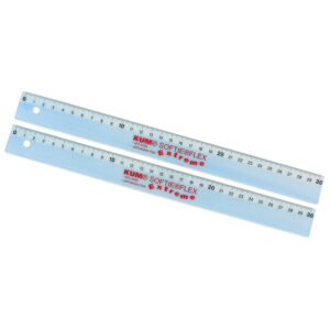 Ravnalo pvc 30 cm fleksibilno Softie Flex Extreme Kum.2250519 prozirno blister!!