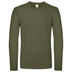 Majica dugi rukavi B&C #E150 LSL maslinasto zelena 3XL!!