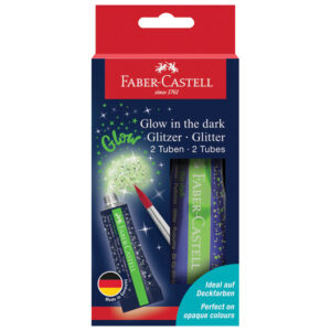 Glitter u tubi Glow pk2 Faber Castell 125092!!