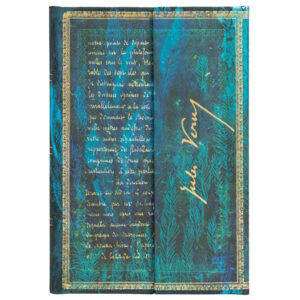 Notes 9,5x14 cm-mini crte  88L magnet Verne, Twenty Thousand Leagues Paperblanks PB6494-7!!