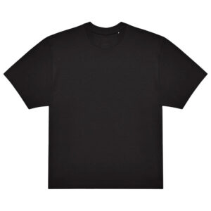 Majica kratki rukavi B&C #E220 Oversized crna 2XL