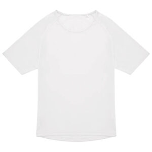 Majica kratki rukavi B&C Active T 140g  bijela L