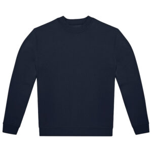 Majica dugi rukavi B&C ID.332 Crew 280g tamnoplava 2XL