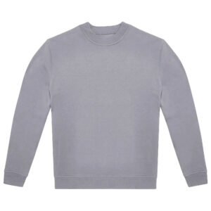 Majica dugi rukavi B&C ID.332 Crew 280g svijetlosiva XL