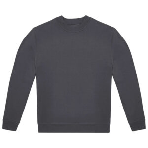 Majica dugi rukavi B&C ID.332 Crew 280g tamnosiva  3XL