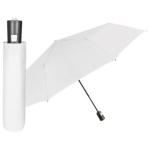 Kišobran automatik sklopivi s gum.drškom Promo Perletti 96008-04 bijeli
